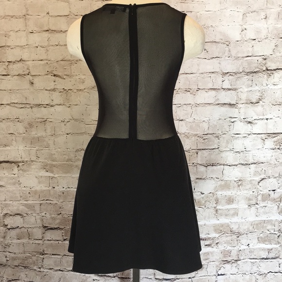 NWOT For Love and Lemons plunge/sheer back dress - Picture 3 of 7